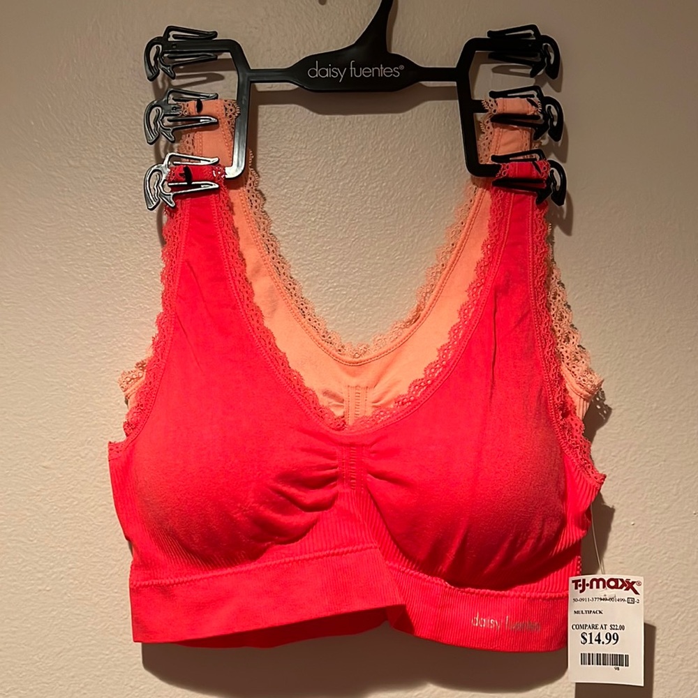 Daisy Fuentes bralette / Crop